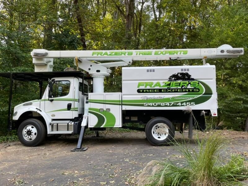 Frazier's Tree Experts bucket truck